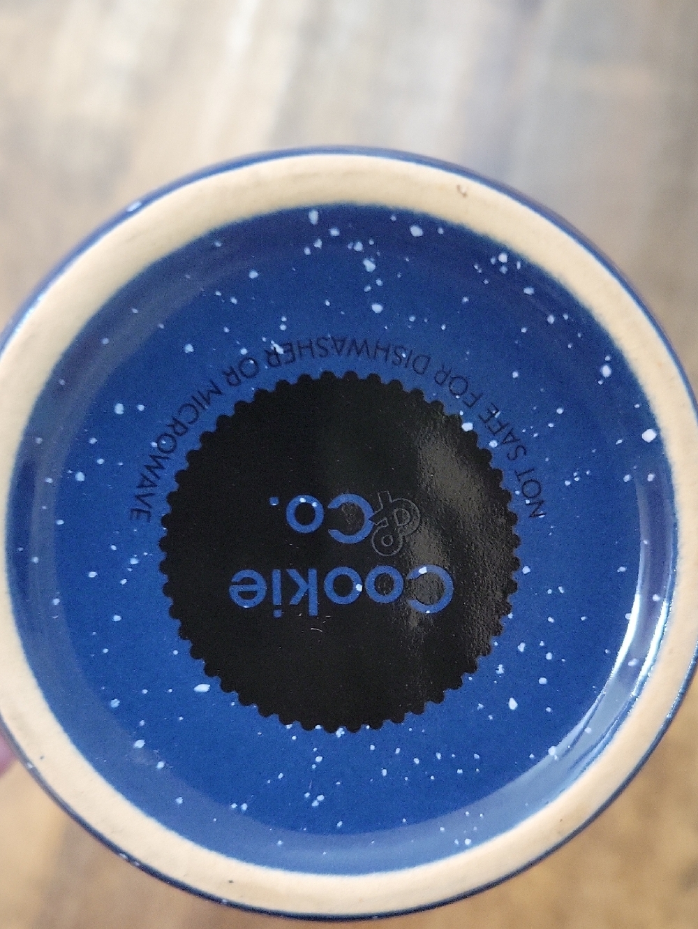 Cookie & Co. Baby Bear Navy Speckled Ceramic Mug - Picture 6 of 9